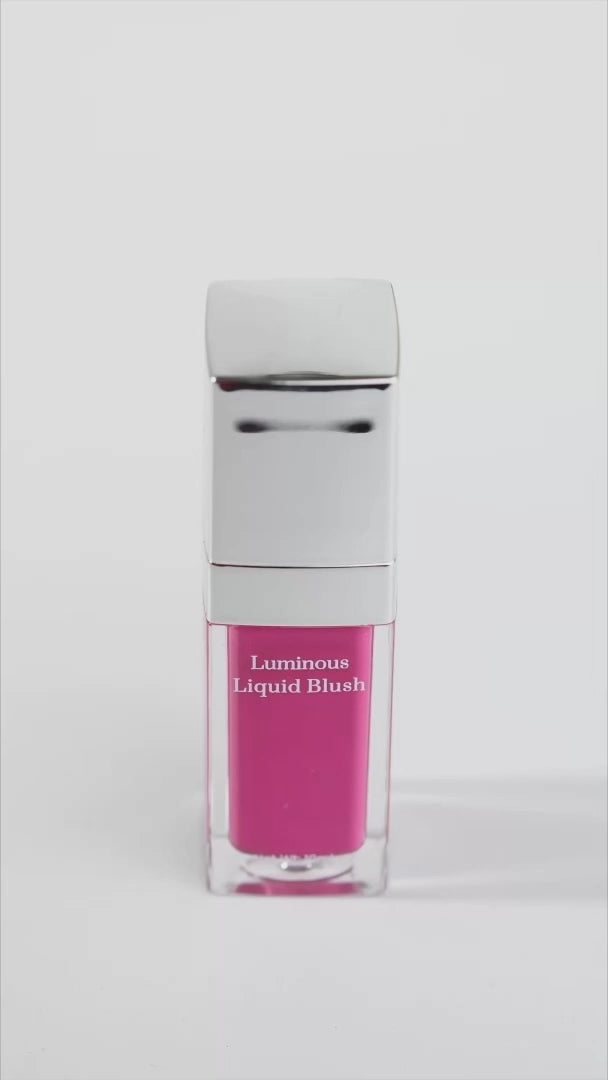 Swatches of all the 5 shades of the Luminous Liquid Blush.